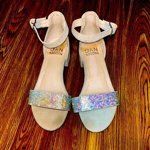 Madden NYC 💎Blinged Strapped  Big Girl Sandals💎🎀PreLoved🎀